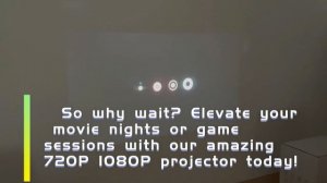 cy300 Projector product presentation video