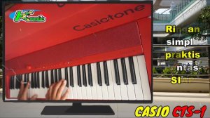 review voice keyboard 3jtan piano rasa 10jtan || Casiotone CT-S1 CTS1