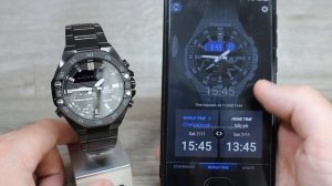 Обзор CASIO EDIFICE ECB-10DC-1A | Где купить со скидкой