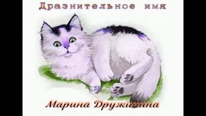 Дразнительное имя —Марина Дружинина —читает Павел Беседин