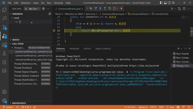 JAVA: Ejercicios resueltos recursividad ☕ DAM - DAW смотреть онлайн