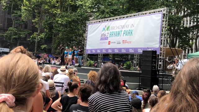 Never Ever Getting Rid of Me - Waitress | Broadway in Bryant Park смотреть онлайн