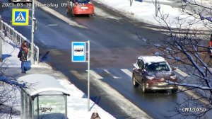 Пример записи с поворотной IP 5Мп камеры с 20-ти кратным зумом Ps-Link CMV20X50IP