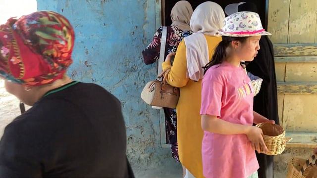 Деревня в Турции. Один день в саду с турецкой семьей.