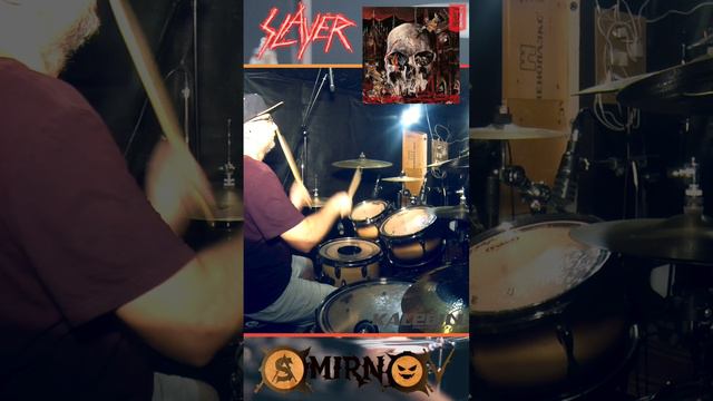 Как играть заполнение #3 песни South Of Heaven группы Slayer | Барабанщик Дэйв Ломбардо #drumfill