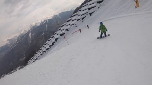 Миша в 9 лет научился кататься на сноуборде за 5 дней 🏂 🤘