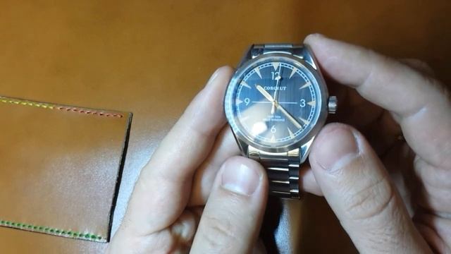 Распаковка и обзор часов Corgeut Railmaster с AliExpress (хомаж часов Omega Seamaster Railmaster)