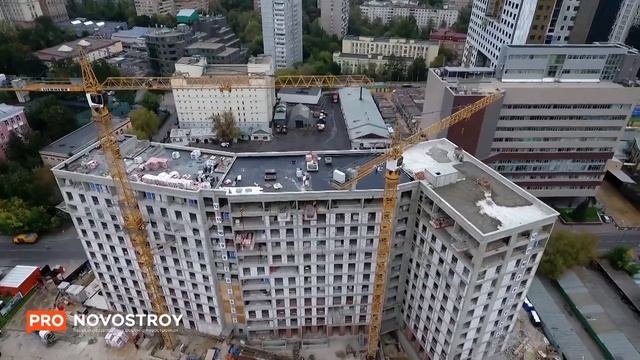 ЖК "Nova Алексеевская" [Ход строительства от 12.09.2018]