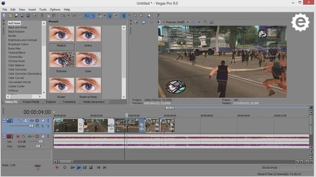 Sony Vegas - это просто! [Собираем заставку] смотреть онлайн