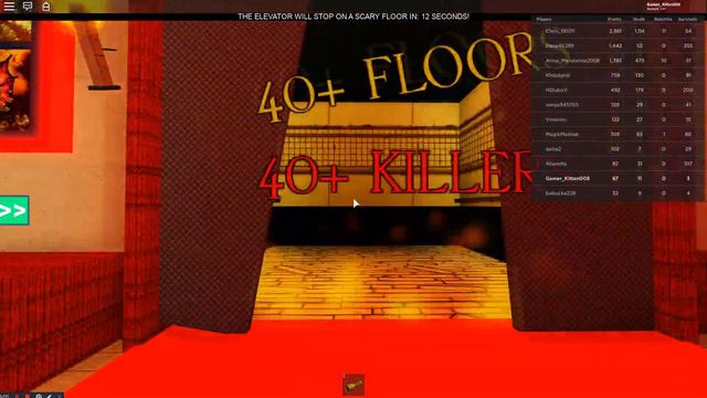 На Кота Напали В Лифте Монстры  The Scary Elevator ROBLOX