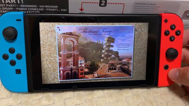 Nintendo Switch Б/У в отличном состоянии. Полный комплект