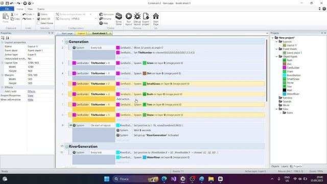 Как разнообразить генерацию на движке Construct 2. Принцип работы генерации