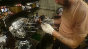 SYM MAXSYM 600 Разборка дефектовка 2