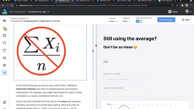 ⭐ [New in Deepnote] Apps, Database Browser, & Referral Program смотреть онлайн