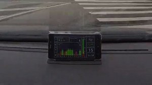 Blackview A8 GPS быстрый тест сигнала на дороге в городе