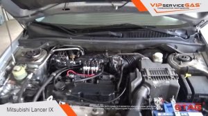 Mitsubishi Lancer IX 1.6 98HP-Установка ГБО ВИПсервисГАЗ Харьков (ГБО STAG autogas systems)