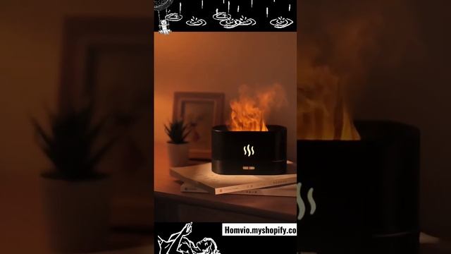 Flame humidifier Homvio.myshopify.com Music: You KnowMusician: Jeff Kaale