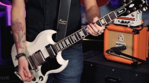 Orange Micro Terror Guitar Amplifier Head Demo Review w/ PPC108 Cab