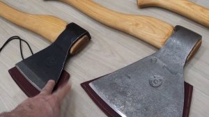 Четыре мясорубных топора ИЖСталь и один ИЖСталь А2. Все современные.