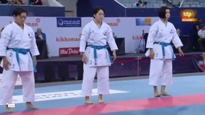 Каратэ. Чемпионат мира 2021. Ката. Команды. Женщины. Финал (Испания - Япония)