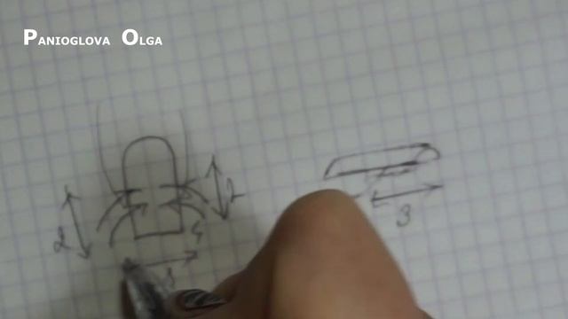 Схема опила и наращивание арочный квадрат.