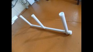 Делаем держатель для удилищ. Часть 1