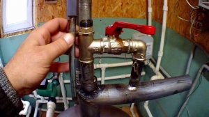 Котел на отработке / доработка маслоподачи