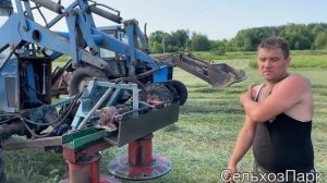 ДВЕ КОСИКИ на МТЗ | Сенокос полным ходом