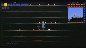 Terraria:Как без проблем победить босса "Королева пчёл" в режиме Expert.(Перезалив)