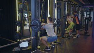 Фронтальные приседания в Смите / Smith Front Squat