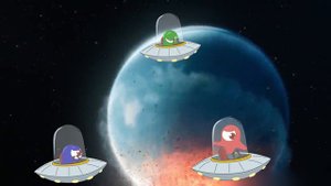 Невероятные приключения инопланетян на земле. Начало.