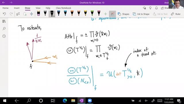 Окуньков А.Ю. "Исчислительная геометрия и геометрическая теория представлений", лекция 9, 22.07.202 смотреть онлайн