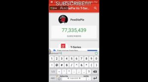 Live sub for sub flare tv sub4sub pewdiepie vs t series