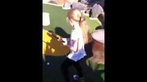 Crazy Kids at Crazy Golf