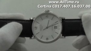 Мужские наручные швейцарские часы Certina C017.407.16.037.00