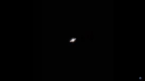 Сатурн снятый на телефон в телескоп Celestron С90Mak