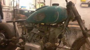 Pit stop 26 КАСТОМ  полная переделка мото ДНЕПР часть№1