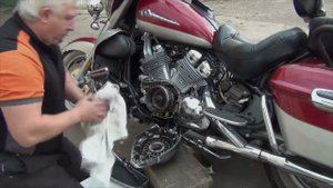 Установка генератора Yamaha Royal Star Venture (XVZ1300TF)