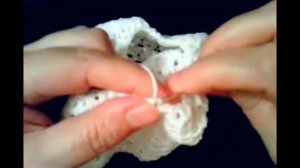 Красивая детская шляпка  крючком к чудесному платью. МК-2. Уроки по вязанию детских вещей.