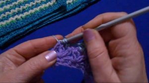 Детский шарф крючком.