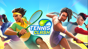 Tennis Clash 3D Sports - Free Multiplayer Games геймплей игры для Android🔘🔵🔴