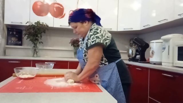 Татарская кухня. Самая вкусная лапша только на желтках .