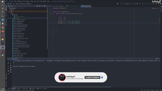 Java   Basic Operators (Part 9) |Ternary Operator || Burmese Tutorial@Infinity_IT_Channel_Vlog
