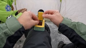 Первая Рыбалка 2023. Зимняя рыбалка в палатке с женой