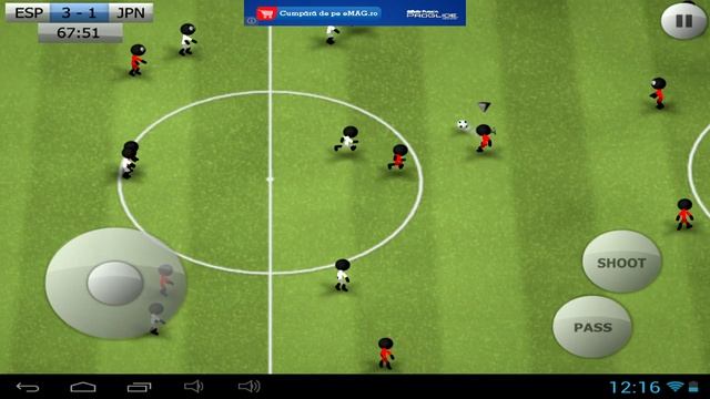 Stickman Soccer - Android gameplay 2 смотреть онлайн