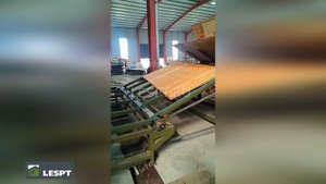 Высокопроизводительная линия прессования фанеры