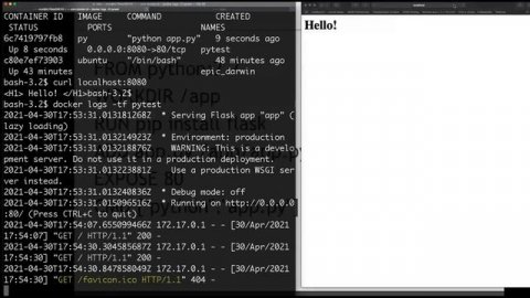 Docker 101 part 2/3 Dockerfile. Собираем собственный образ и запускаем.
