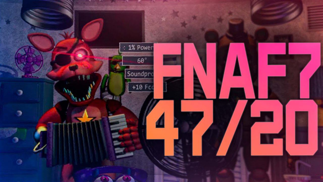 47/20 Пройден | Дальше 50/20! FNAF 7 UCN #Fnaf смотреть онлайн