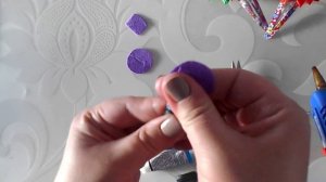 Как закрепить основу (изнанка) на заколку клик клак/DIY/канзаши/основы для заколок