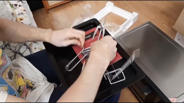 Распаковка Мини-печи Pioneer MO5015G.Отзыв в описании ;)Относительно бюджетная духовка!